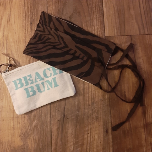 Beach Bum Bag & Animal Print Mask - Picture 4 of 6